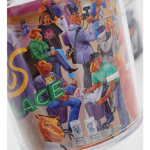 Camel Cigarette Hard Pack Mugs Cups Tumbler Set 5 Thermoserv Joes Place Vintage - Picture 5 of 14